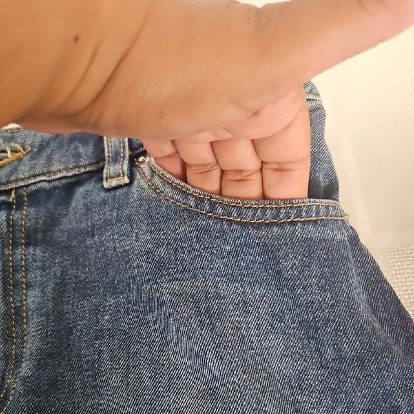 H&M Blue A-Line Mini Skirt Casual - Picture 6 of 16